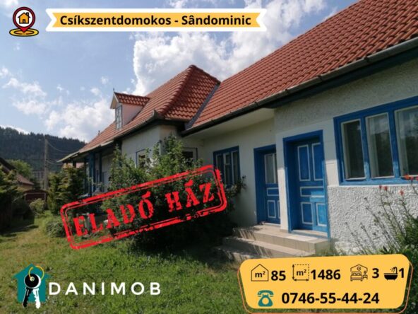 Eladó ház Csíkszentdomokoson - ELADÓ - 2