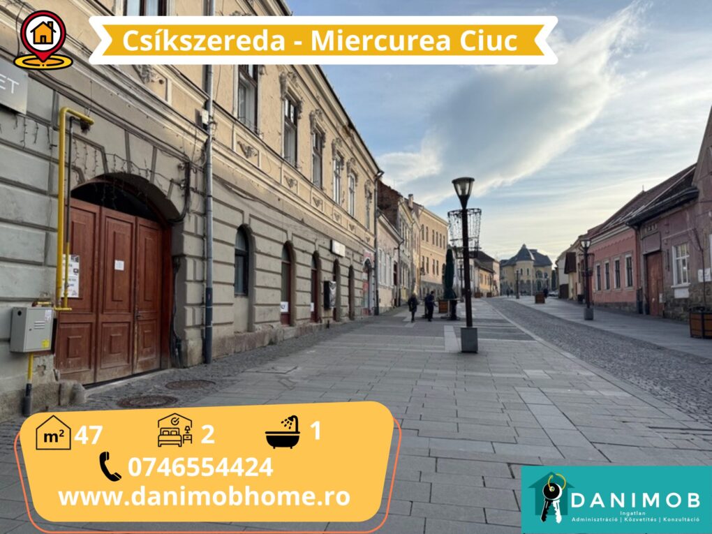 Társasházi lakrész a városközpontban - ELADÓ - 2