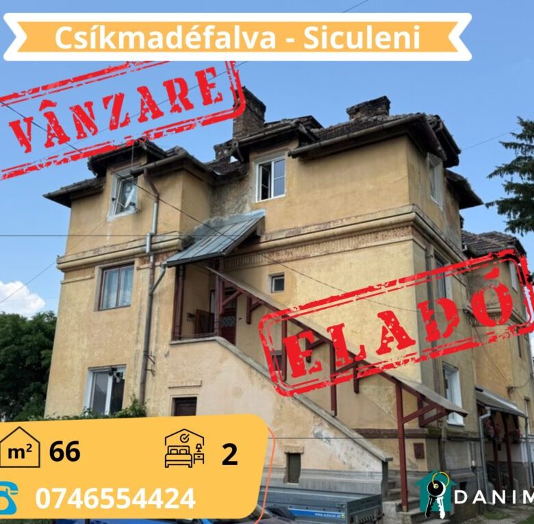 Eladó tömbházlakás Csíkmadéfalván - 10