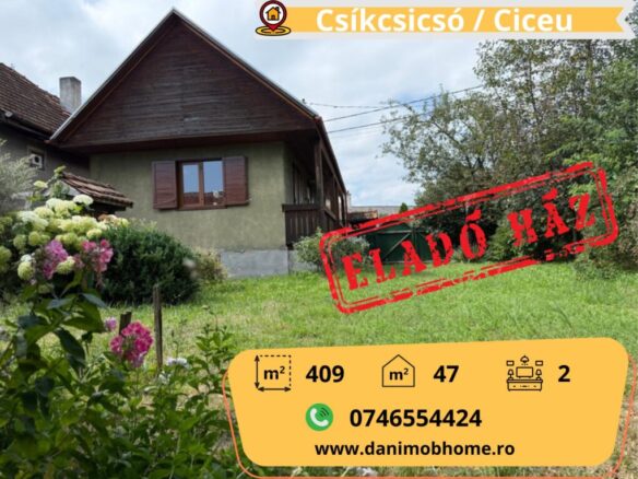 Eladó ház Csíkcsicsóban - ELADÓ - 2