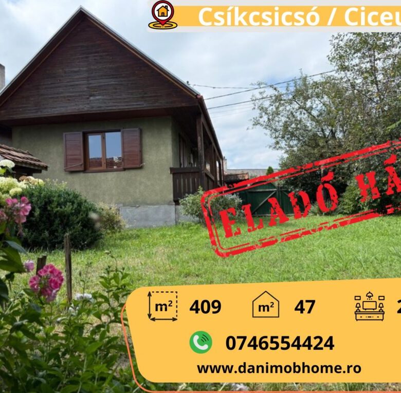 Eladó tornácos ház Csíkcsicsóban - ELADÓ - 3